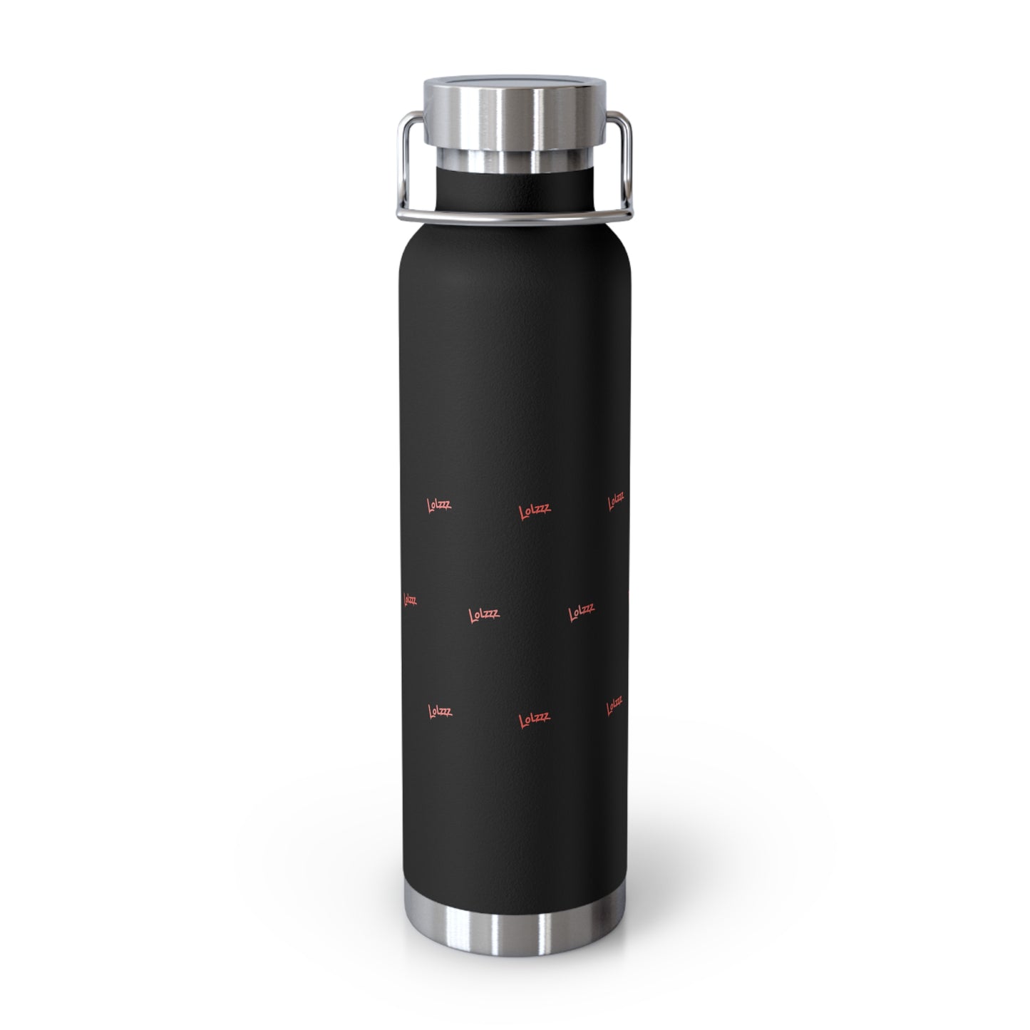 LOLZZZ 22oz Copper Insulated Water Bottle