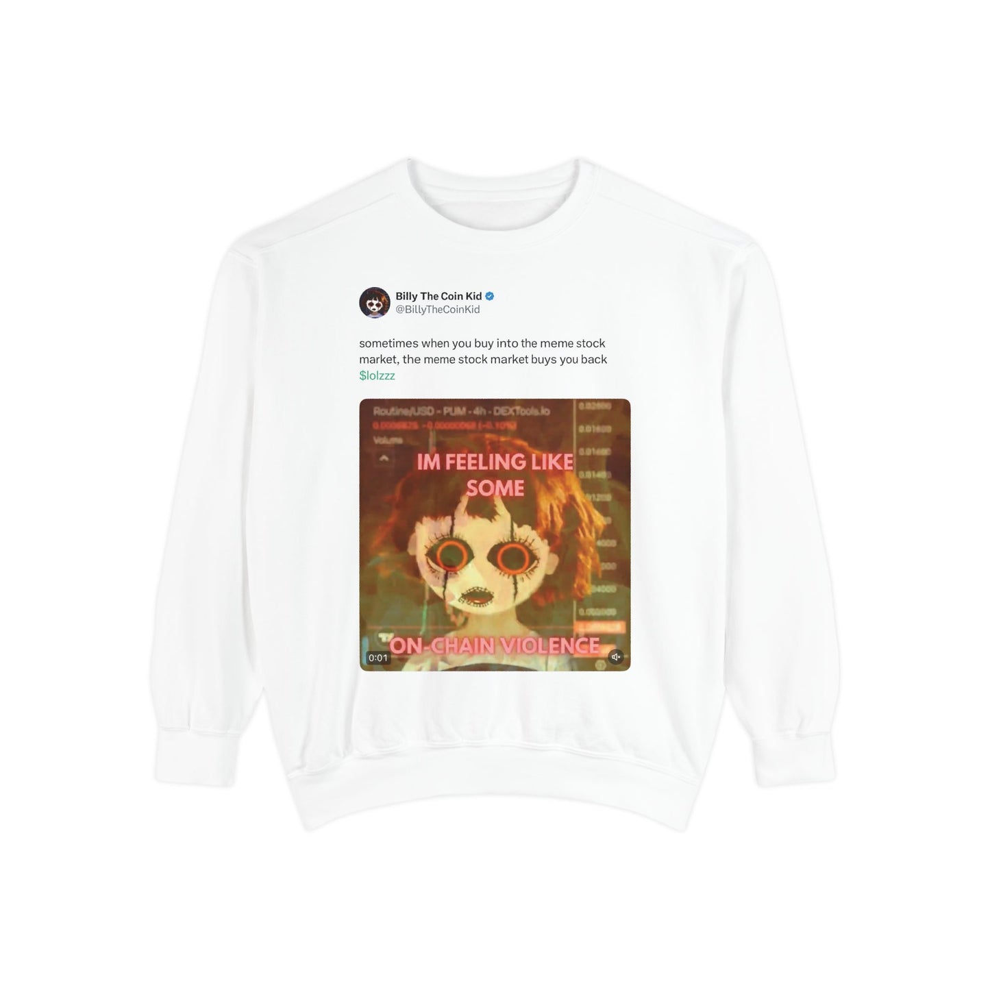 LOLZZZ Graphic Sweatshirt