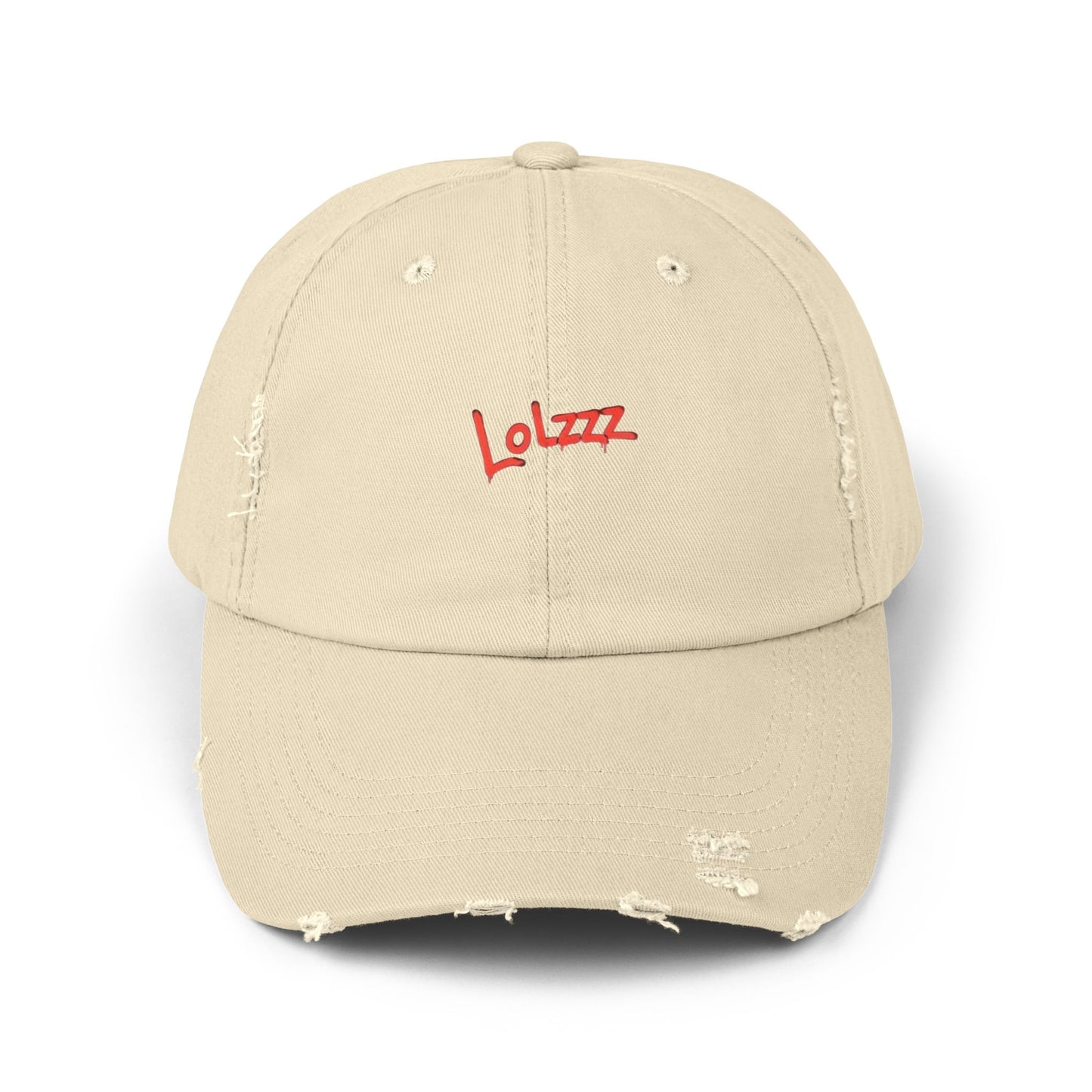 LOLZZZ Distressed Cap