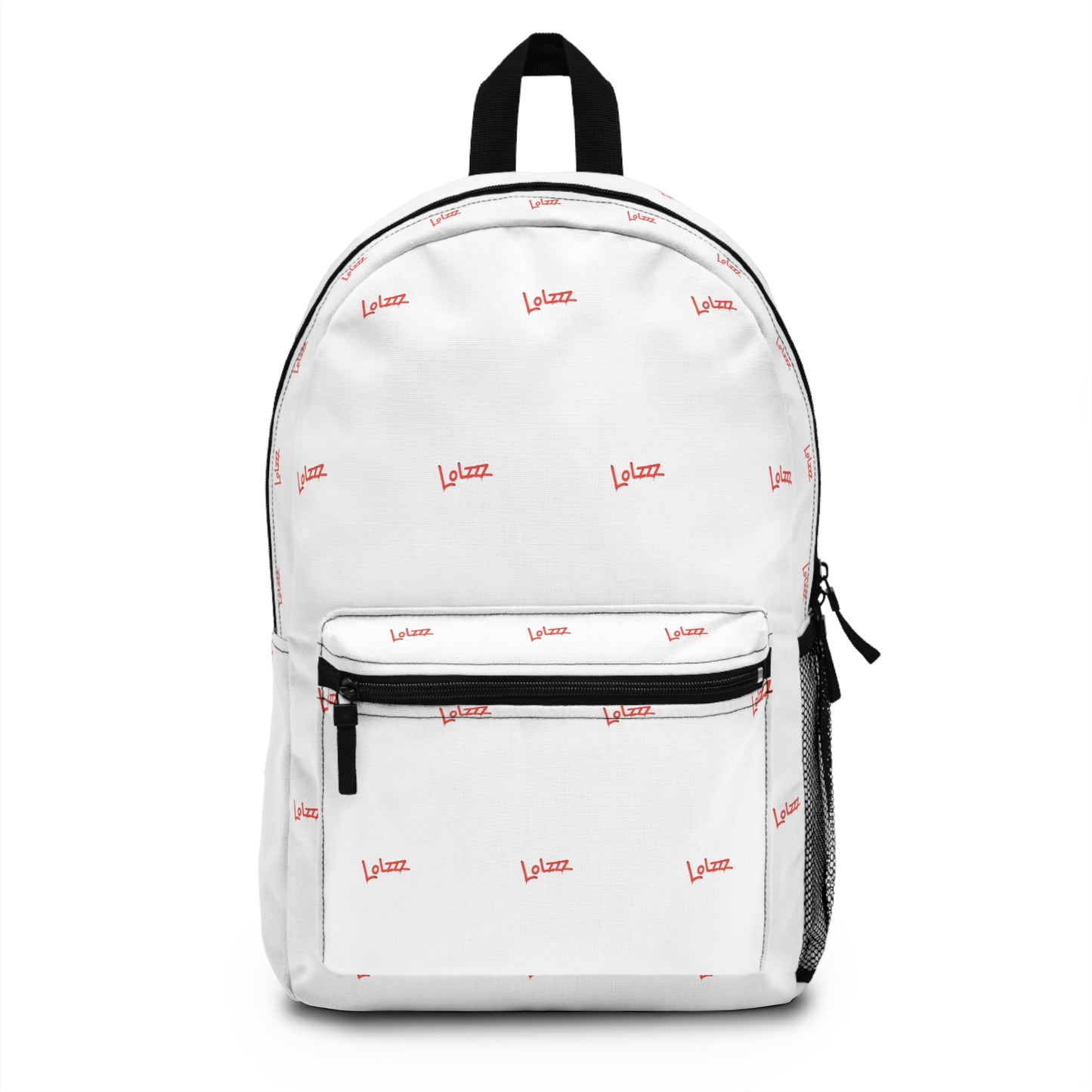 LOLZZZ White Backpack