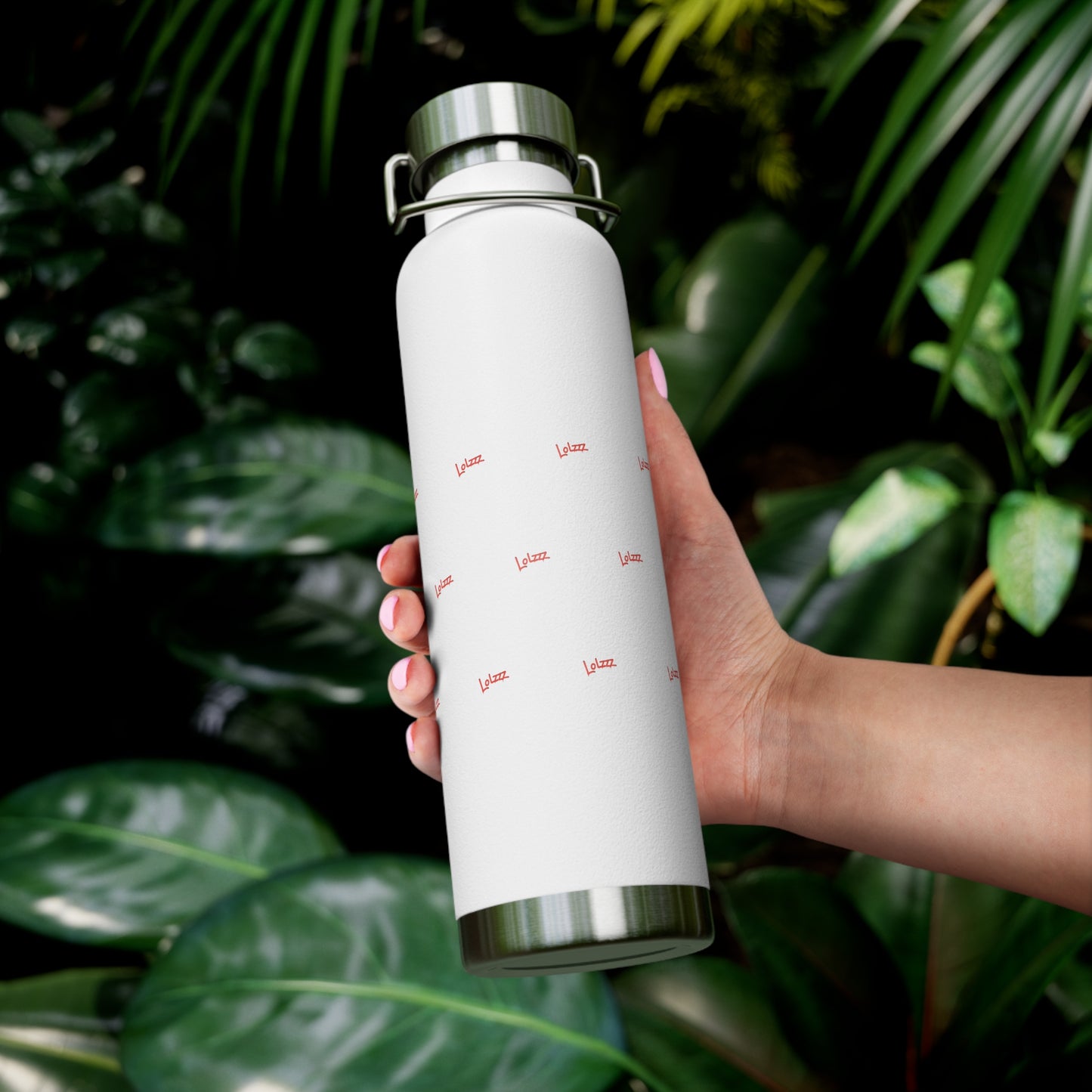 LOLZZZ 22oz Copper Insulated Water Bottle