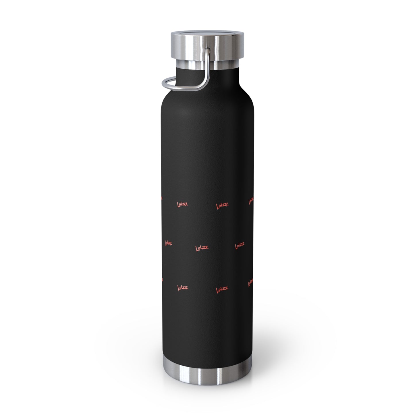 LOLZZZ 22oz Copper Insulated Water Bottle