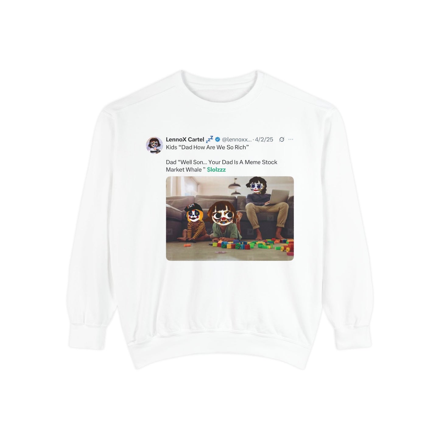 LOLZZZ Graphic Sweatshirt