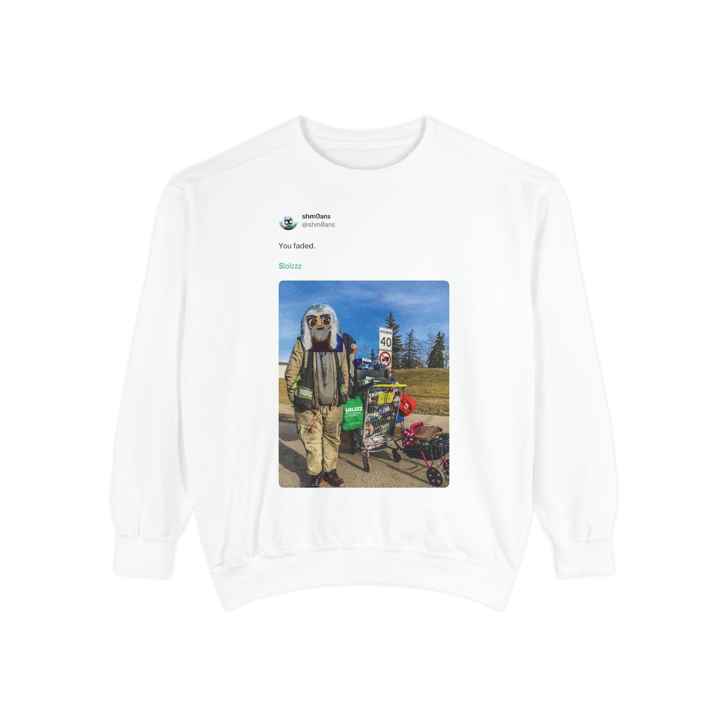 LOLZZZ Graphic Sweatshirt