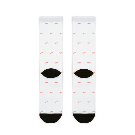 LOLZZZ Patterned Crew Socks