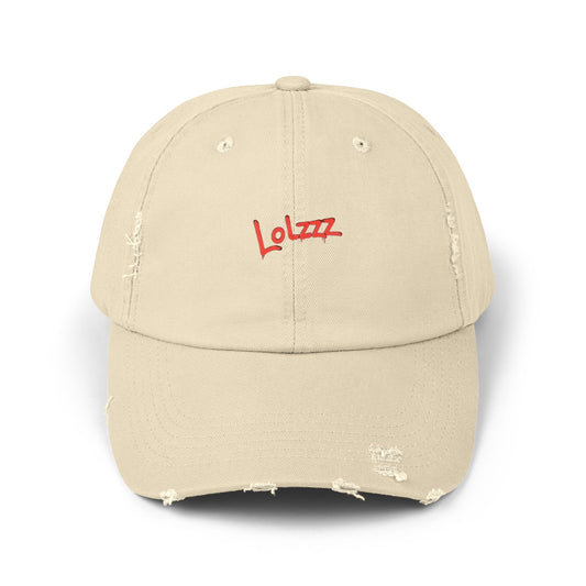 LOLZZZ Distressed Cap