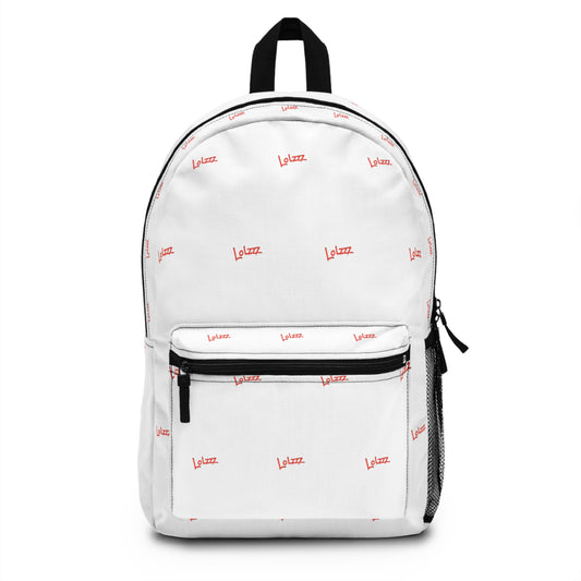 LOLZZZ White Backpack