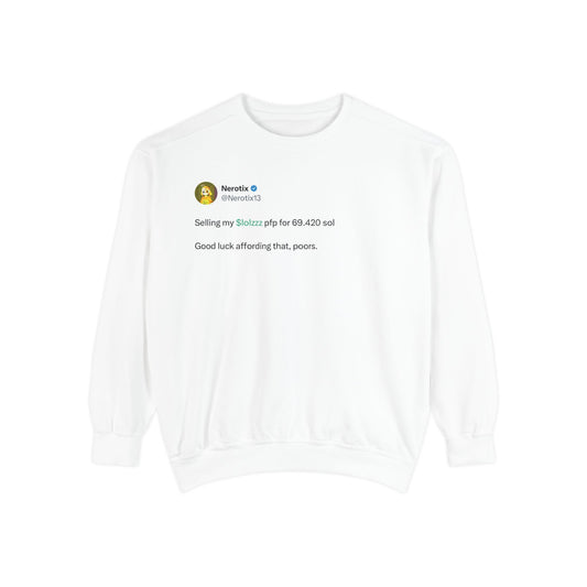 LOLZZZ Graphic Sweatshirt