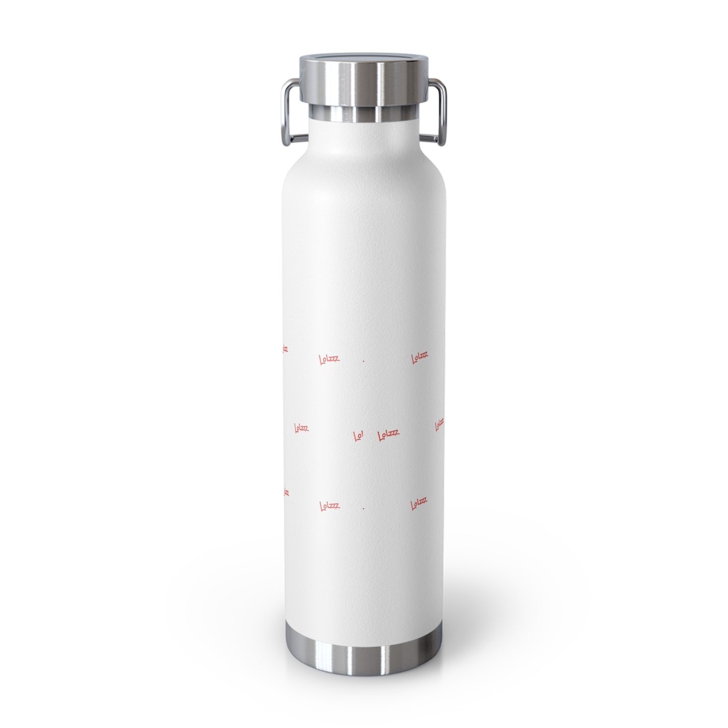 LOLZZZ 22oz Copper Insulated Water Bottle